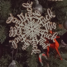 Load image into Gallery viewer, Funny Christmas Ornament | Perfect ornament for annual summary