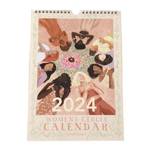 Load image into Gallery viewer, 2024 Womens Circles Hanging Wall Calendar