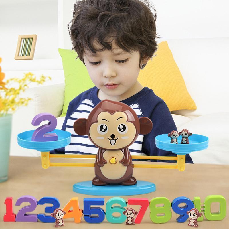 Monkey Balance Cool Math Game for Kids