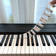 Load image into Gallery viewer, Removable Piano Keyboard Note Labels
