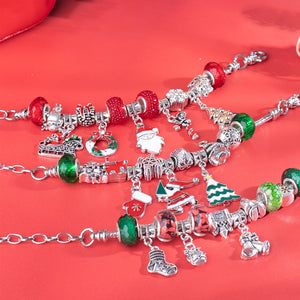 DIY Gorgeous Christmas Bracelet Set