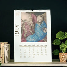 Load image into Gallery viewer, 2024 Wall Hanging Calendar, Funny Art Novelty Gift