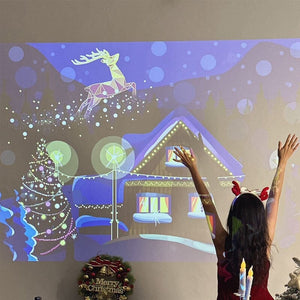 Christmas atmosphere projector light