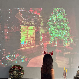 Christmas atmosphere projector light
