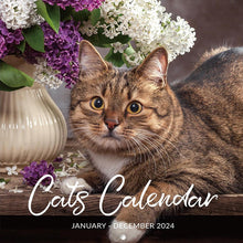 Load image into Gallery viewer, Cute Cat Wall Calendar