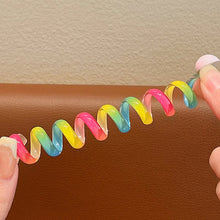 Load image into Gallery viewer, Colorful Telephone Line Hair Bands