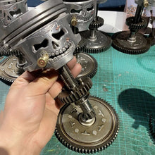 Load image into Gallery viewer, Piston Skull Face Sculpture