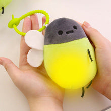 Load image into Gallery viewer, Interactive Firefly Plush Keychain