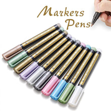 Load image into Gallery viewer, Waterproof Paint Marker Pen（10-color suit）