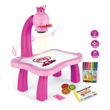 Load image into Gallery viewer, Kids Projector Drawing Table