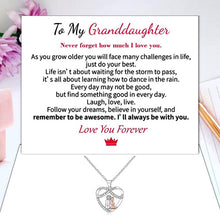 Load image into Gallery viewer, Love You Forever Heart Necklace