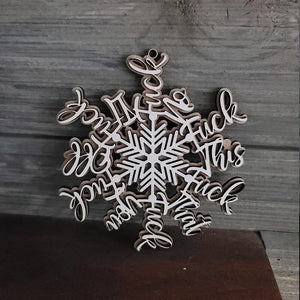 Funny Christmas Ornament | Perfect ornament for annual summary