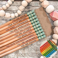 Load image into Gallery viewer, Affirmation Pencil Set✏️ (10Pcs)