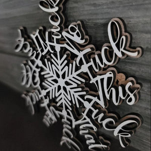 Funny Christmas Ornament | Perfect ornament for annual summary
