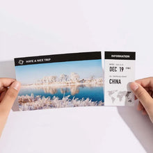 Load image into Gallery viewer, Airline Ticket Pattern Calendar