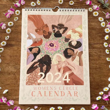 Load image into Gallery viewer, 2024 Womens Circles Hanging Wall Calendar