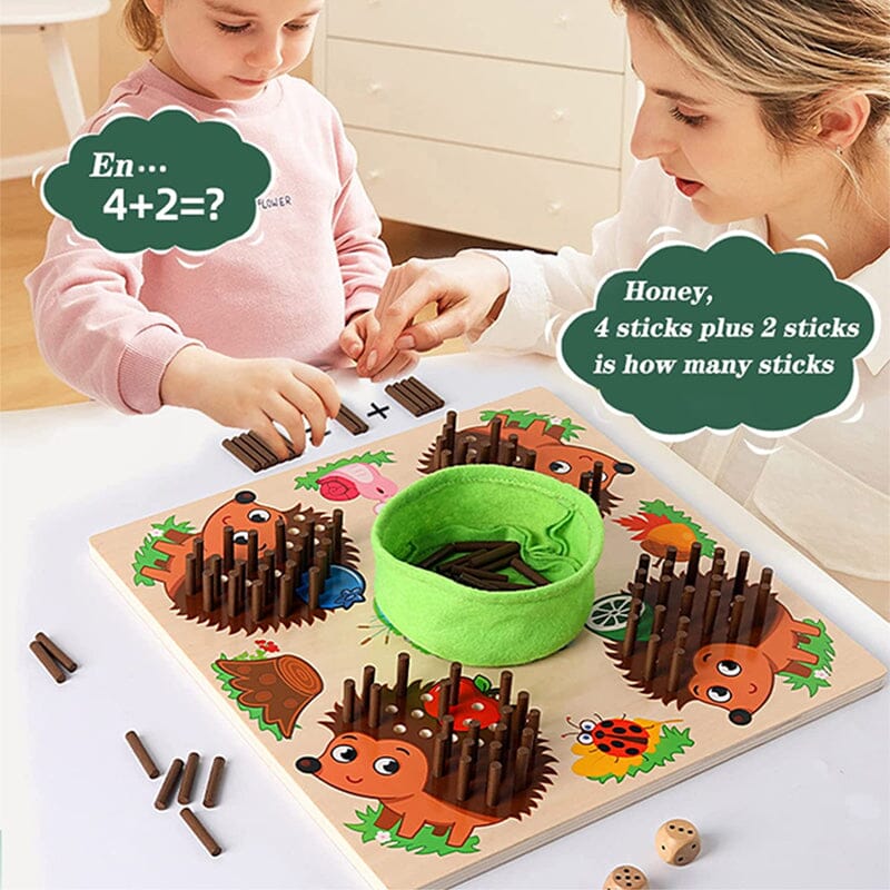 Hedgehog Counting Early Learning Toys – flownwing