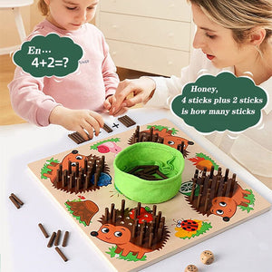 Hedgehog Counting Early Learning Toys
