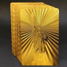 Load image into Gallery viewer, Luxury 24K Gold Foil Poker Playing Cards
