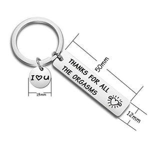 SANK®Naughty Keychain/Charm Couple Key Ring