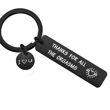Load image into Gallery viewer, SANK®Naughty Keychain/Charm Couple Key Ring