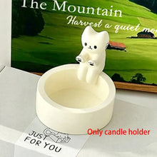 Load image into Gallery viewer, 🐱Cute Cat Candle Holder🕯