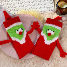 Load image into Gallery viewer, Christmas Hand in Hand Socks