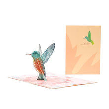 Load image into Gallery viewer, Hummingbird 3D Card