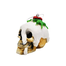 Load image into Gallery viewer, Santa Skull Bauble