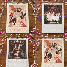Load image into Gallery viewer, 2024 Womens Circles Hanging Wall Calendar