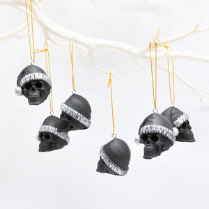 Santa Skull Bauble