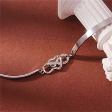 Load image into Gallery viewer, Always Remember I Love You Mom Forever Love Heart Bracelet
