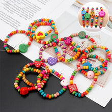 Load image into Gallery viewer, Colourful Wooden Bracelets