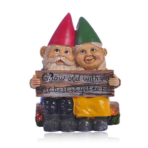 Gnome & Forever Couple Decoration