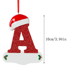 Load image into Gallery viewer, Personalized Christmas 24 Letter Ornaments