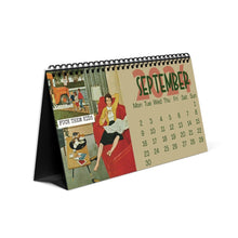 Load image into Gallery viewer, 2024 Desktop Calendar-Shitty Housewife