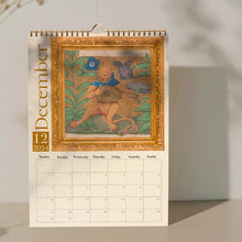 Load image into Gallery viewer, Weird Medieval Cats Calendar 2024