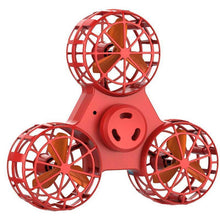Load image into Gallery viewer, Fingertip Flying gyro Toy gyro Aircraft fingertips Rotation air Back Decompression Toy