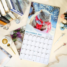 Load image into Gallery viewer, Cute Cat Wall Calendar