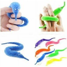 Load image into Gallery viewer, Twisty Fuzzy Worm Toys