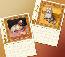 Load image into Gallery viewer, Weird Medieval Dogs 2024 Calendar