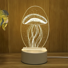 Load image into Gallery viewer, 3D Night Light Usb