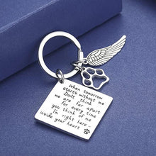 Load image into Gallery viewer, Pet Memorial Keychain