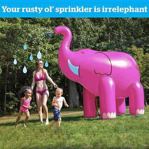 Pink Elephant Inflatable Sprinkler
