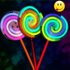 Lollipop Fluorescent Windmill