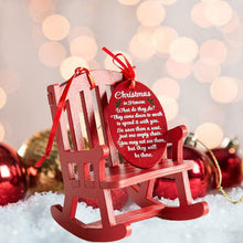 Load image into Gallery viewer, Christmas in Heaven Rocking Chair Ornament