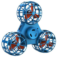 Load image into Gallery viewer, Fingertip Flying gyro Toy gyro Aircraft fingertips Rotation air Back Decompression Toy