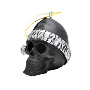 Santa Skull Bauble
