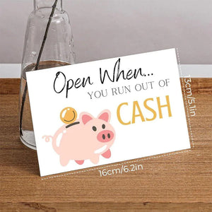 Piggy Envelope Postcard Set