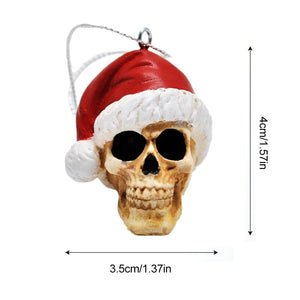 Santa Skull Bauble